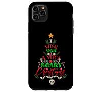 Te Deseo un suéter Feo de árbol de Esqueleto de Navidad Muy Aterrador Carcasa para iPhone 11 Pro MAX