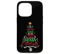 Te Deseo un suéter Feo de árbol de Esqueleto de Navidad Muy Aterrador Carcasa para iPhone 13 Pro