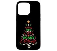 Te Deseo un suéter Feo de árbol de Esqueleto de Navidad Muy Aterrador Carcasa para iPhone 15 Pro MAX