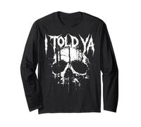 Te Dije gótico Y2K Manga Larga