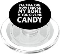 Te diré cómo me rompí el Hueso si me Das Dulces - PopSockets PopGrip para MagSafe