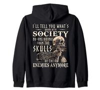 Te diré qué pasa con la Sociedad Vikings Vegvisir V4 Sudadera con Capucha