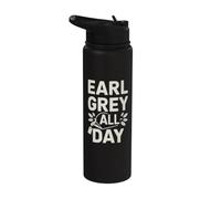 Té Earl Grey Stainless Steel Insulated Water Bottle