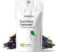 TE EARL GREY SUPREME 100% Orgánico 100g (50 Tazas) | TE NEGRO EARL GREY con Auténtica Bergamota REPLANTEA®