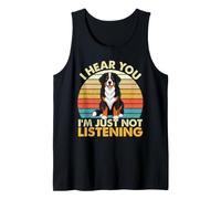 Te escucho, Simplemente no escucho - Boyero de Berna Camiseta sin Mangas