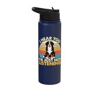 Te escucho, simplemente no escucho - Boyero de Berna Stainless Steel Insulated Water Bottle
