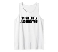 Te Estoy juzgando en Silencio Camiseta sin Mangas
