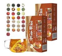 Té for el cuidado del hígado de 2 sabores, té for el cuidado del hígado de 29 sabores, té adelgazante for eliminar la humedad