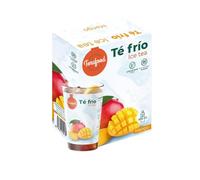 Té Frío Mango en Polvo | Sin Azúcar Añadido | Sin Aspartame | 12 Sobres | Bebida Refrescante Instantánea | Torafood