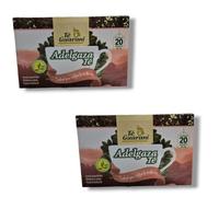 Té Guaraní Adelgaza Pack 2 Cajas (40 Bolsitas) | Infusión Natural para Control de Peso | 20 Saquitos de 3g por Caja | Digestivo, Depurativo y Energizante