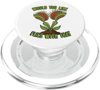 ¿Te gustaría Moscas con Esa Trampa para Moscas Venus Divertida PopSockets PopGrip para MagSafe