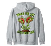 ¿Te gustaría Moscas con Esa Trampa para Moscas Venus Divertida Sudadera con Capucha