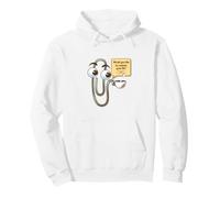¿Te gustaría reiniciar la Vida? Funny 90's Paperclip - TFS Sudadera con Capucha