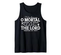 Te ha mostrado, oh Mortal, lo Que es Bueno Camiseta sin Mangas