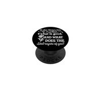Te Ha Mostrado, Oh Mortal, Lo Que Es Bueno PopSockets PopGrip Adhesivo