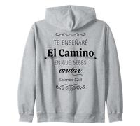 Te haré Entender, y te enseñaré el Camino en Que debes Andar Sudadera con Capucha