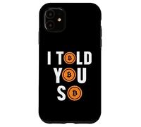 Te he Dicho Bitcoin BTC HODL criptomoneda Regalo Carcasa para iPhone 11