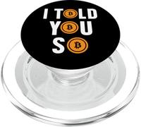 Te he Dicho Bitcoin BTC HODL criptomoneda Regalo PopSockets PopGrip para MagSafe