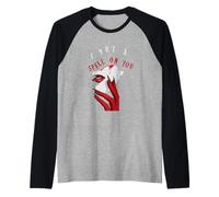 Te hechizo, lindo dicho de Halloween, mujeres brujas Camiseta Manga Raglan