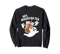 Té Hey Boba Tea Cute Boo Bubble Milk Tea para Halloween Sudadera
