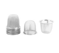 Té hojas especias Ronda alambre de malla tamiz tetera de filtro 60mm 8pcs 50mm