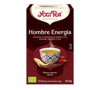 Té Hombre Energía - 17 Bolsitas - Potente - Speziato - Natural - YogiTea