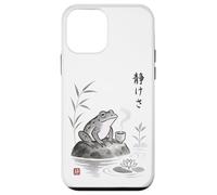 Té japonés Sumi-e Frog Art Zen Ink Wash Serenity Carcasa para iPhone 12 Mini