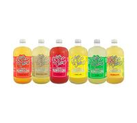 Té kombucha. Komvida. Kit Multisabor. 6 botellas de 750 ml. Envío en frío.