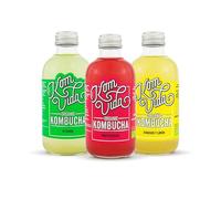 Té kombucha. Komvida. Kit Prueba. 3 botellas de 250 ml. Envío en frío.