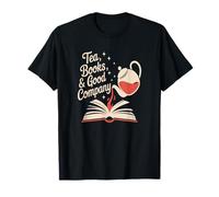 Té Libros y Buena Compañía Amantes de Libros Camiseta