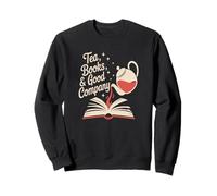 Té Libros y Buena Compañía Amantes de Libros Sudadera