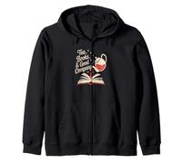 Té Libros y Buena Compañía Amantes de Libros Sudadera con Capucha