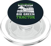 Te llevaré a Dar un Paseo en mi Gran Tractor Verde PopSockets PopGrip para MagSafe