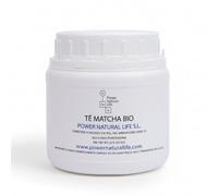 Té Matcha Envase 250 g Power Natural Life | 100% Ecológico | Té en Polvo Orgánico de Japón, Grado Ceremonial | Matcha Verde Molido para Bebidas, Repostería y Recetas