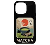 Té Matcha Japan Kyoto Retro Kanji Japonés Souvenir Carcasa para iPhone 13 Pro