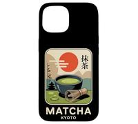 Té Matcha Japan Kyoto Retro Kanji Japonés Souvenir Carcasa para iPhone 15