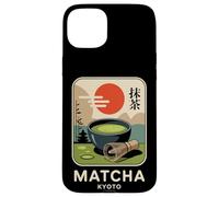 Té Matcha Japan Kyoto Retro Kanji Japonés Souvenir Carcasa para iPhone 15 Plus