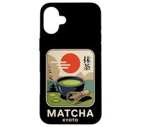 Té Matcha Japan Kyoto Retro Kanji Japonés Souvenir Carcasa para iPhone 16 Plus