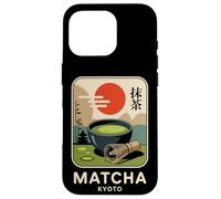 Té Matcha Japan Kyoto Retro Kanji Japonés Souvenir Carcasa para iPhone 16 Pro
