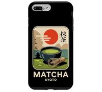 Té Matcha Japan Kyoto Retro Kanji Japonés Souvenir Carcasa para iPhone 7 Plus/8 Plus