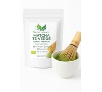Té Matcha Japonés Premium 100 g - Ecológico, Vegano y Sin Gluten | 100% Natural - Origen Japón | Matcha en Polvo para Latte, Smoothies, Repostería y Cocina Saludable - Natura Essence