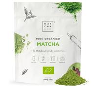 Té Matcha Orgánico Japonés - 200g Grado Culinario en Polvo de Japón - Verde Natural Ideal Para Hornear, Cocinar y Con Latte