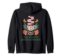 Te mereces momentos suaves Té Paz Sudadera con Capucha