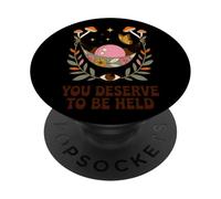 Te mereces ser una inspiración cósmica PopSockets PopGrip Adhesivo