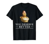 Te mereces una Cita de Pensamiento Positivo de Rana de Bienestar Camiseta