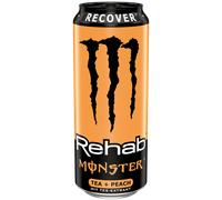 Té Monster Rehab + Energía de Melocotón 500 ml