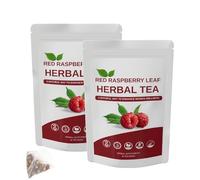 Té Natural De Hoja De Frambuesa Roja For Mujeres - Infusión De Hierbas De 30 Unidades, Bolsas De 1,5 G(2pcs)