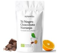 TE NEGRO CHOCOLATE NARANJA Ecológico 100g (50 Tazas) | Té Negro a Granel con Cacao, Naranja y Flor de Caléndula REPLANTEA