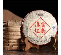 Té negro de primavera Pu'er Té de regalo Yunnan Dian Hong Pu-Erh Tarta de té 357g