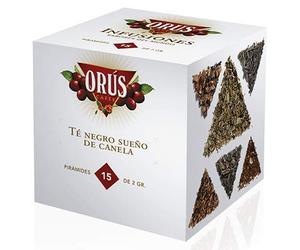 Té negro sueños de canela - Té estimulante, contra el insomnio y la somnolencia - Cafés Orús